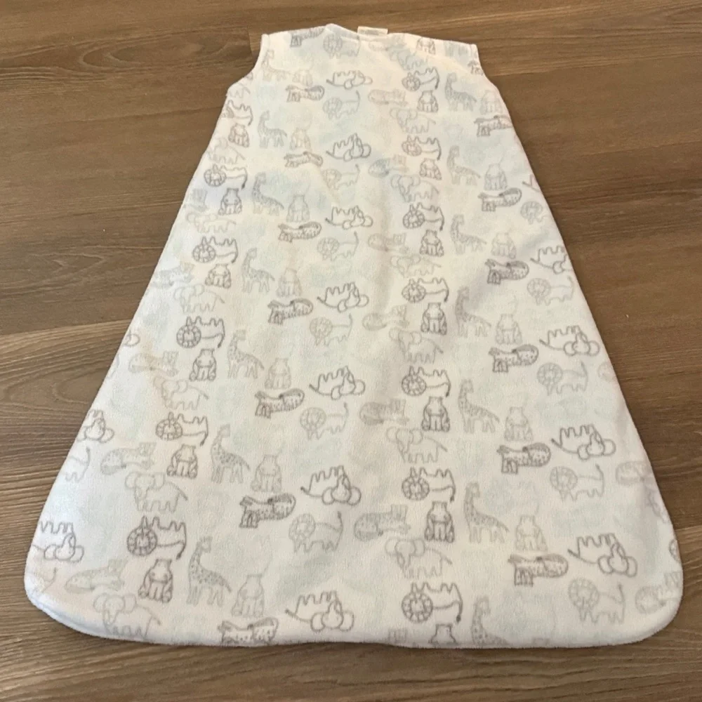 Halo sleep sack in fleece zoo animals 1.0 TOG 6-12 months